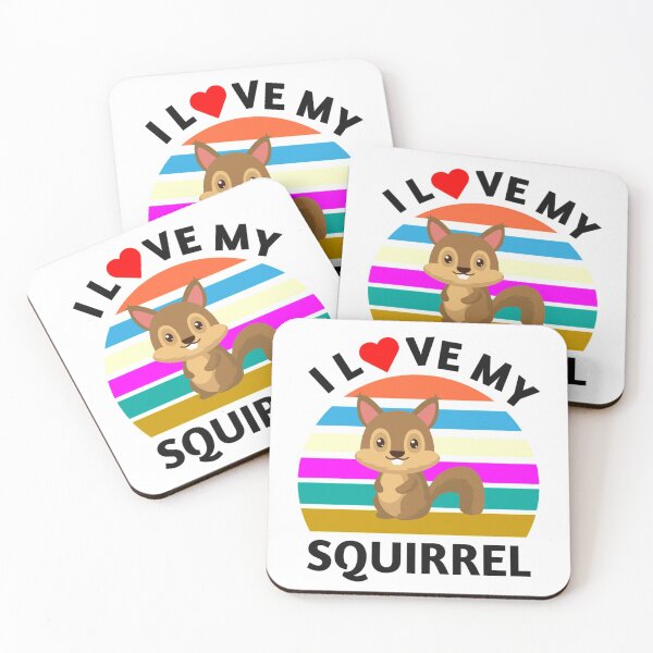 Item preview, I Love My Squirrel - Funny Squirrel Quote designed and sold by Delandor.