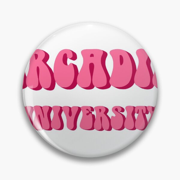 Item preview, Arcadia University - Groovy Pink Font designed and sold by gigiscott.