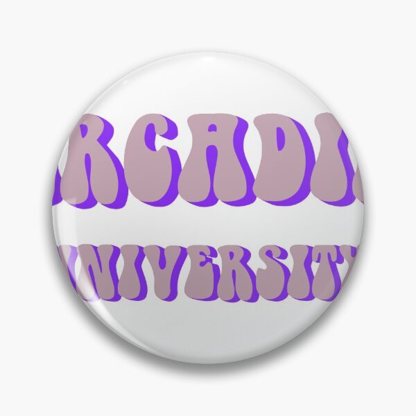 Item preview, Arcadia University - Groovy Purple Font designed and sold by gigiscott.