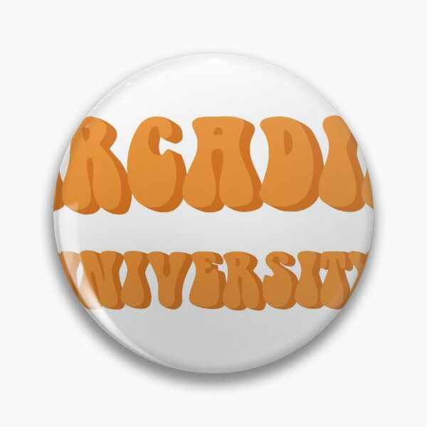 Item preview, Arcadia University - Groovy Yellow Font designed and sold by gigiscott.