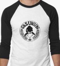 C&S Union: Union of Killer Whale Tank Clean and Scrub Men Men's Baseball ¾ T-Shirt