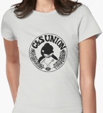 C&S Union: Union of Killer Whale Tank Clean and Scrub Men Women's Fitted T-Shirt
