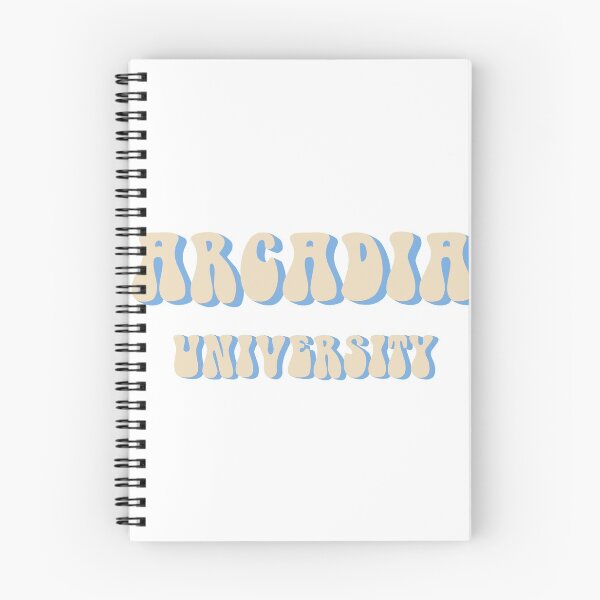 Item preview, Arcadia University - Groovy Blue and Cream Font designed and sold by gigiscott.