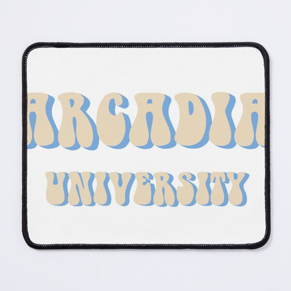 Item preview, Arcadia University - Groovy Blue and Cream Font designed and sold by gigiscott.