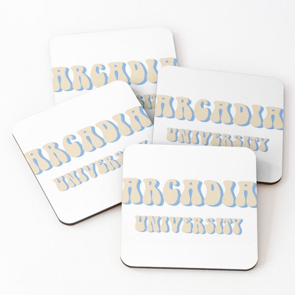 Item preview, Arcadia University - Groovy Blue and Cream Font designed and sold by gigiscott.