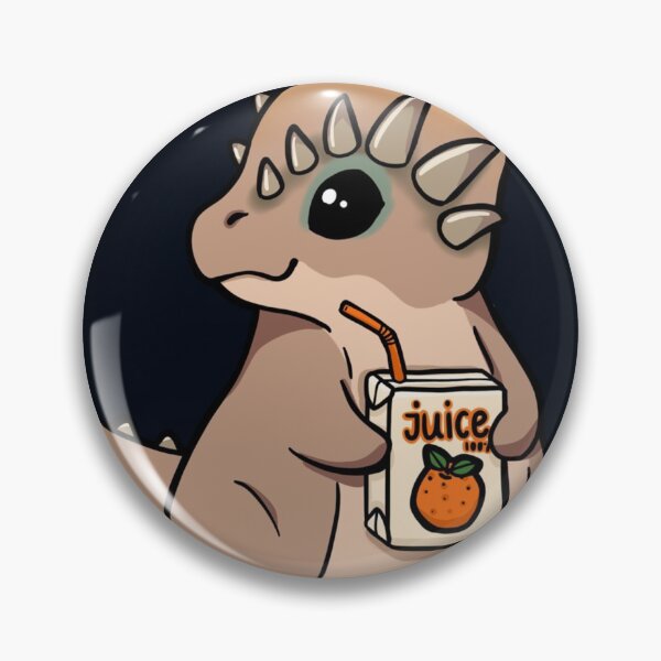 Item preview, Juice drinking Pachycephalosaurus Sticker designed and sold by DennisNicol.