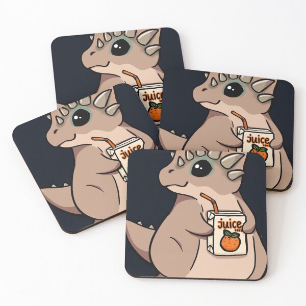 Item preview, Juice drinking Pachycephalosaurus Sticker designed and sold by DennisNicol.