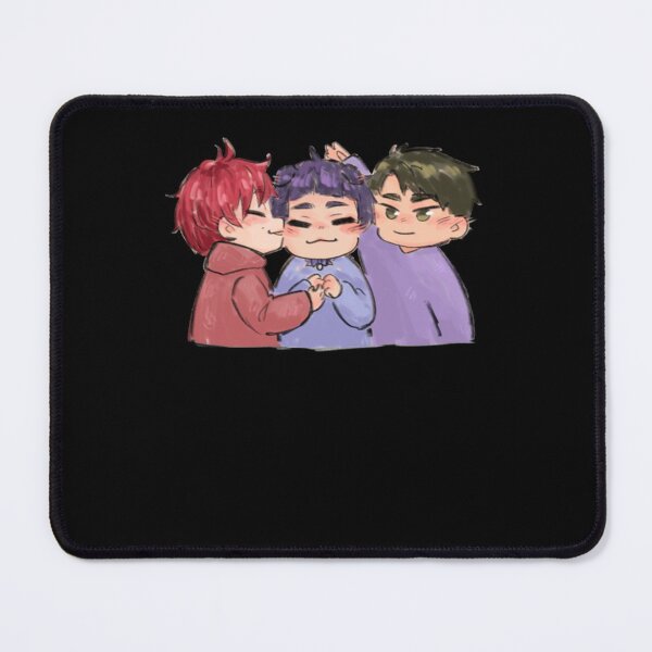 Item preview, Catboy Goshiki Tsutomu with Tendou Satori and Ushijima Wakatoshi Classic designed and sold by TracyRape.