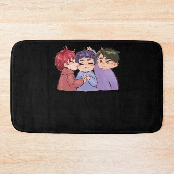 Item preview, Catboy Goshiki Tsutomu with Tendou Satori and Ushijima Wakatoshi Classic designed and sold by TracyRape.