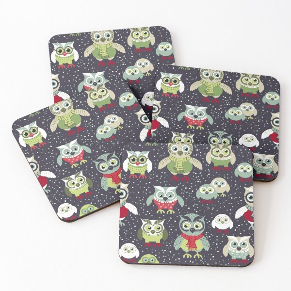 Item preview, Winter Christmas Snowy Owl designed and sold by LittleShop79.