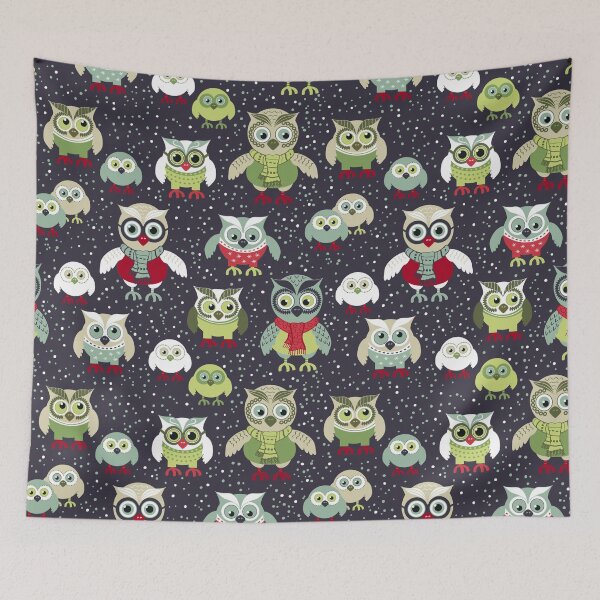 Item preview, Winter Christmas Snowy Owl designed and sold by LittleShop79.