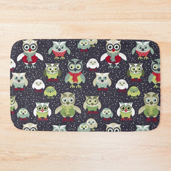 Item preview, Winter Christmas Snowy Owl designed and sold by LittleShop79.