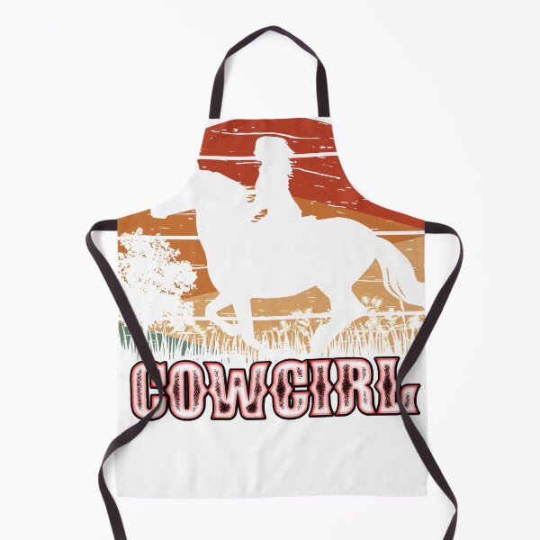 Item preview, Cowgirl Girl Horse Riding Vintage Style Rodeo Texas Ranch Long Sleeve designed and sold by sheliaconley.