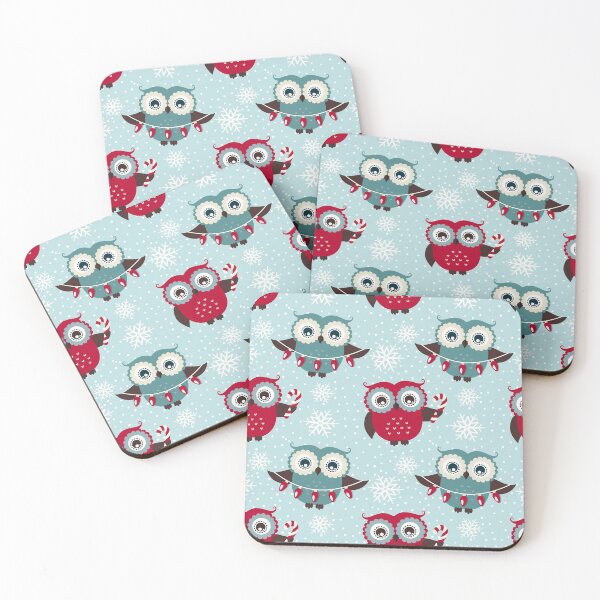 Item preview, Merry Christmas Owls designed and sold by LittleShop79.