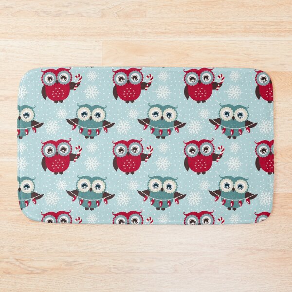 Item preview, Merry Christmas Owls designed and sold by LittleShop79.