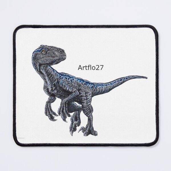 Item preview, Velociraptor white background designed and sold by Artflo27.