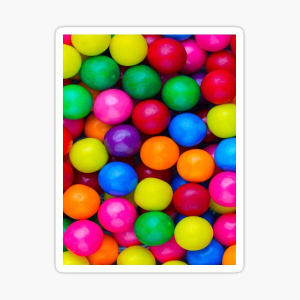 "Bubble Gum" Sticker by LOFPHOTOGRAPHY Redbubble