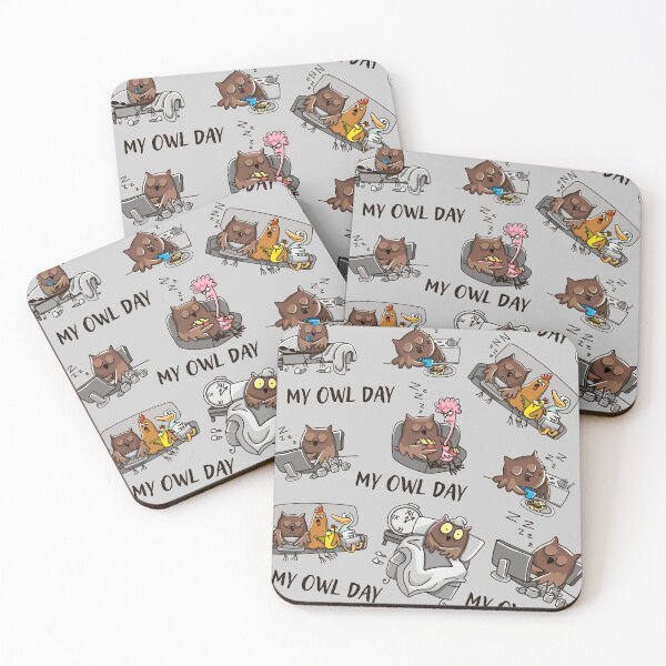 Item preview, Funny My Owl Day designed and sold by LittleShop79.