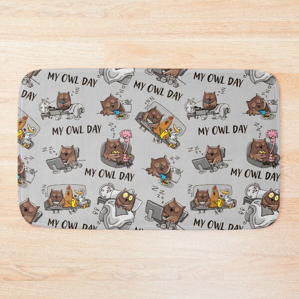 Item preview, Funny My Owl Day designed and sold by LittleShop79.