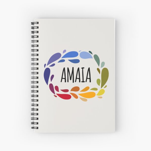 Vista previa del artículo con la obra «Amaia - Nombres para Esposa Hija y Niña», diseñado y vendido por kindxinn.
