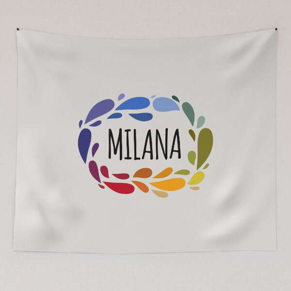 Item preview, Milana - Names for Wife Daughter and Girl designed and sold by kindxinn.
