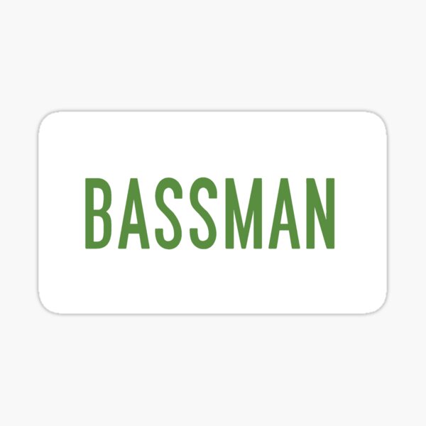 Get Back Bassman Paul McCartney Vintage Sticker