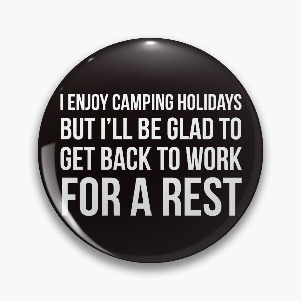Item preview, Camping Holidays designed and sold by Slogans4u.