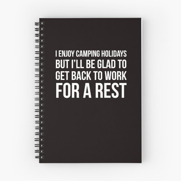 Item preview, Camping Holidays designed and sold by Slogans4u.
