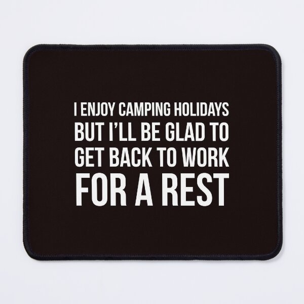 Item preview, Camping Holidays designed and sold by Slogans4u.