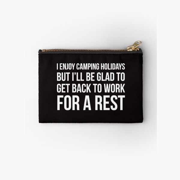 Item preview, Camping Holidays designed and sold by Slogans4u.