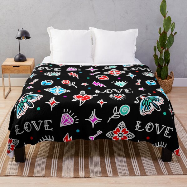 Item preview, Valentine's Old School Gift Fabric designed and sold by Youpattern.