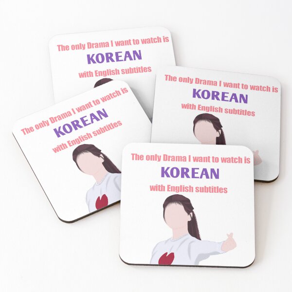 Item preview, The only drama I want to watch is Korean with english subtitles designed and sold by Fandom Universe.