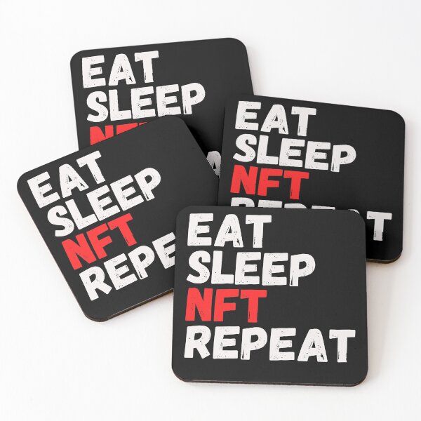 Item preview, EAT SLEEP NFT REPEAT designed and sold by Kritika 99.