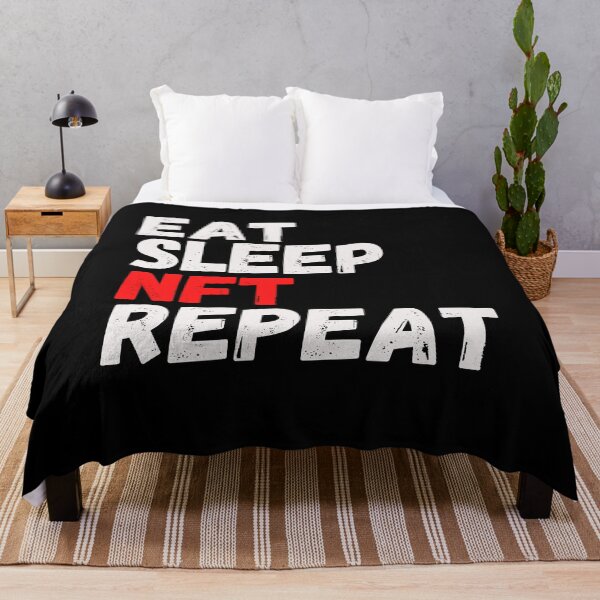 Item preview, EAT SLEEP NFT REPEAT designed and sold by Kritika 99.