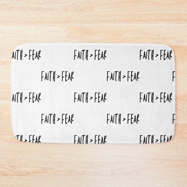 Item preview, Faith > Fear Inspirational Quote designed and sold by ZestyFruit.