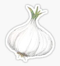 Head of Garlic Sticker