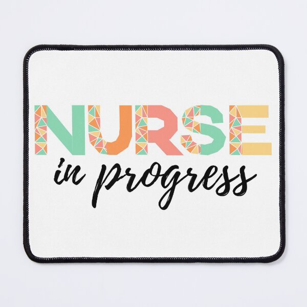 Item preview, Nurse in progress (black text)- RN - Registered Nurse - future nurse designed and sold by CaitU.