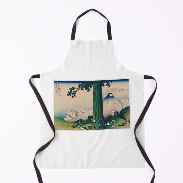 Item preview, Farmers and Mount Fuji - Traditional Japanese Ukyio-e style illustration designed and sold by FrostMintStudio.