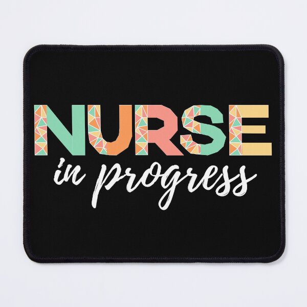 Item preview, Nurse in progress (white text)- RN - Registered Nurse - future nurse designed and sold by CaitU.