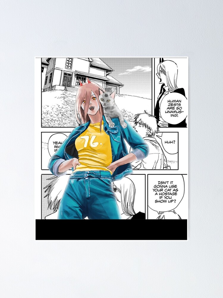 "Csm Pochita Manga Gun Fiend Anime 2021 Power And Cat Chainsaw Horror