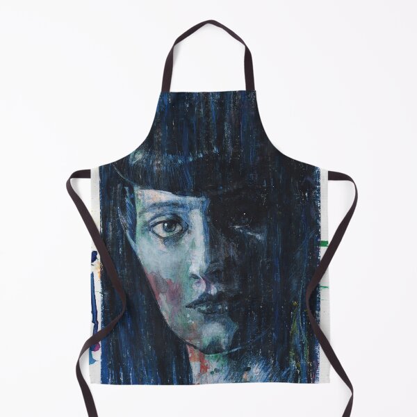 Item preview, Blade Runner - Rachael - Hand Drawn Oil and Ink Portrait designed and sold by HRHildebrand.