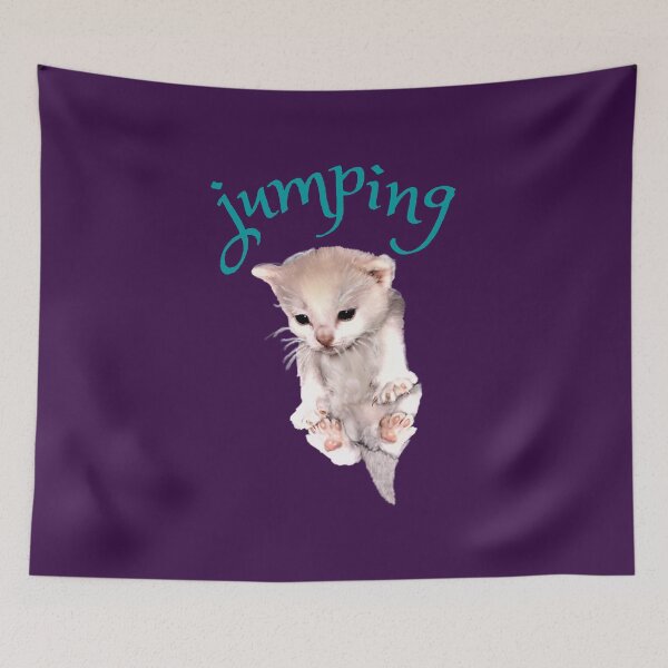 Item preview, jumping (kitten) designed and sold by schmerkers.