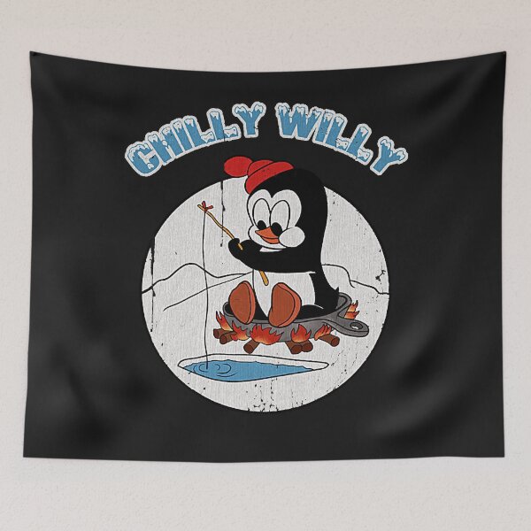 Item preview, Distressed Chilly willy  Essential T-Shirt.png designed and sold by RobertOakes12.