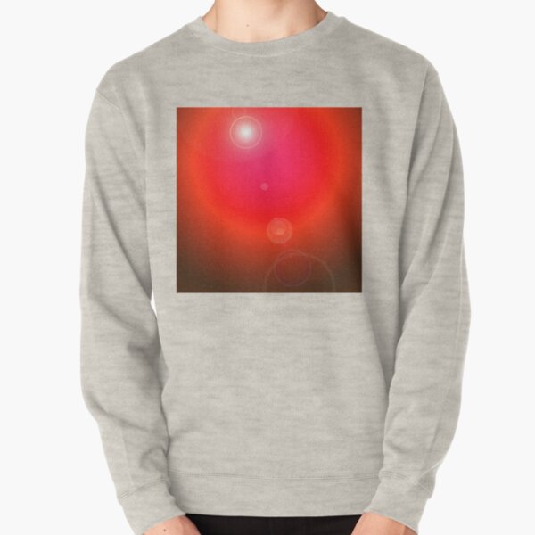 Red spotlight background Pullover Sweatshirt