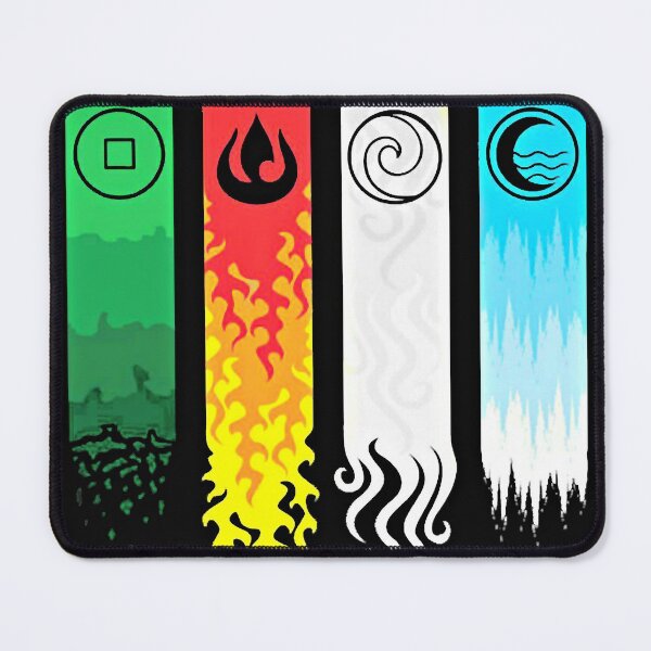 Item preview, Elemental Bending Avatar Classic T-Shirt.png designed and sold by RobertOakes12.