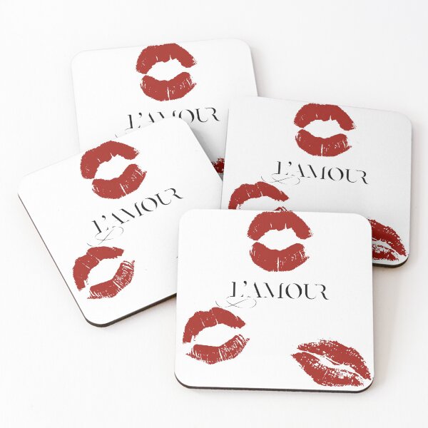 Item preview, Aesthetic French love coquette print designed and sold by Cronchyfrog11.