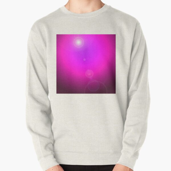 Pink/mauve spotlight background Pullover Sweatshirt