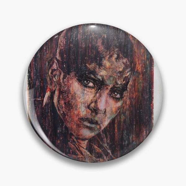 Item preview, Furiosa - Hand Drawn Oil and Ink Portrait designed and sold by HRHildebrand.