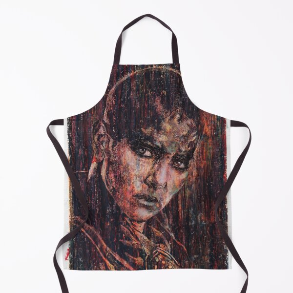 Item preview, Furiosa - Hand Drawn Oil and Ink Portrait designed and sold by HRHildebrand.