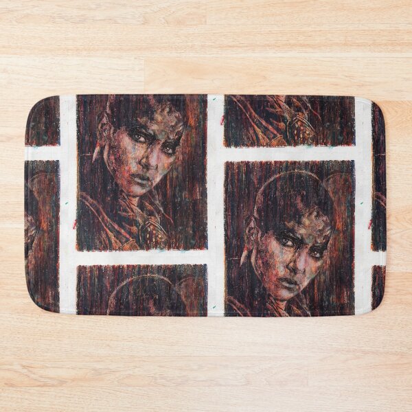 Item preview, Furiosa - Hand Drawn Oil and Ink Portrait designed and sold by HRHildebrand.